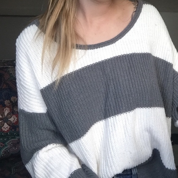 Comfy Striped Sweater - Picture 3 of 5